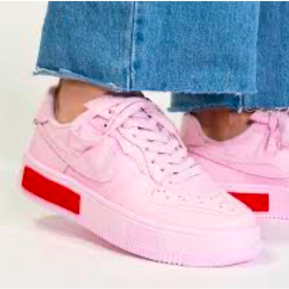 Nike Air Force 1 Low Fontanka Foam Pink (Women's) Size 7.5⭐️⭐️⭐️⭐️ - Picture 5 of 14